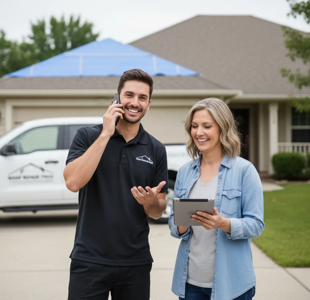 Modern Solutions Roof Repair customer support in Crosby